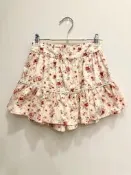 lizlisa薔薇花褲裙 短裙 短褲