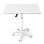 津久 升降床邊桌沙發邊几 60*40*60-80cm 可移動旋轉電腦桌多功能小茶几