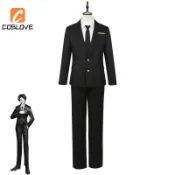 動漫遊戲 Limbus Company Rien Cosplay 服裝全套服裝服裝成人黑色西裝日常風格 Comiket 