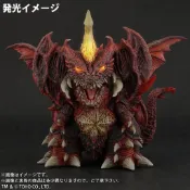 現貨 日版 X-plus Q版 擬真系列 紅蓮 哥吉拉 vs 戴斯特洛伊亞 1995 少限 發光 Xplus 非 SHM