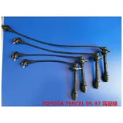 (陳皮皮精品小物)TOYOTA TERCEL 95-97 高壓線 火星塞線 矽導線 日本
