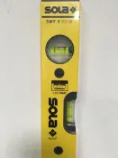 SOLA黃色30cm無磁鋁水平尺SMY330