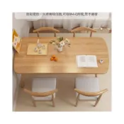 (店+)輕氧衣櫥 餐飲餐桌椅組 商用快餐早餐小吃店奶茶店 網紅桌椅組出租房使用