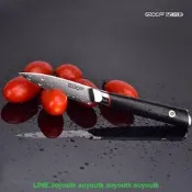 熱賣 ⑧比陽江巧媳婦67層VG10大馬士革鋼水果刀果皮刀禮品刀大馬士革小刀