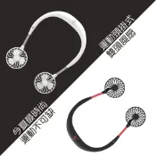 【家家購物】【隔日到貨】現貨 Sport Fan 運動 頸掛式 雙頭風扇(隨機出貨)