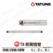 🚚〖大同〗💡T8紫外線 殺菌 燈管 10W/18W/40W UV-C 1尺/2尺/4尺 TUV〖永光照明〗TATUNG-%WGRE