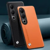 適用於 OnePlus Nord CE4 5G 防震豪華啞光 PU 皮套商務包