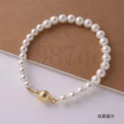 【S925純銀 珍珠 燈籠扣 西瓜釦 圓形 DIY 項鍊 手鍊 連接頭 搭扣 插片 配件 銀飾 手工材料 珠寶配件】