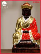 現💖特惠下殺🔥 香樟木雕小佛像居家供奉閩南平家用三坪祖師爺安溪清水祖師公擺件