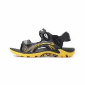 昂路名鞋館x鞋全家福旗艦店 GOODYEAR 涼夏奔馳 磁扣運動涼鞋 黑黃 GAKS58820 大童鞋