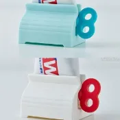 【限時低價】擠牙膏器 牙膏擠壓器 軟管 手轉牙膏擠壓器 懶人擠牙膏神器 擠洗面奶 衛生間 手動擠牙膏夾子 通用 潔面乳 