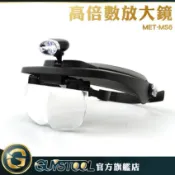 GUYSTOOL 頭燈放大鏡 LED照明燈 眼鏡式 老花眼放大鏡 MET-MS6 美容放大鏡 粉刺放大鏡 高倍數放大鏡