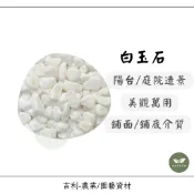 /吉利/ 白玉石 漢白玉 石頭 造景石頭 極白石 漢白玉 特白石 鵝卵石 白卵石 多肉植物