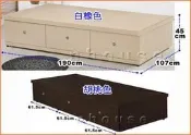 *實木之家*單人收納床底(掀床+抽屜)-3.5尺#S22單人床底系列72-1~單人床台 床架 兒童床組