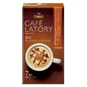 【DOKODEMO】味之素AGF Blendy Cafe Latory Stick 濃鬱焦糖瑪奇朵 7 支裝