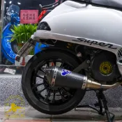 【偉士計劃】TERMIGNONI 番仔管 衝刺 春天 GTS GTV 300 排氣管 碳纖維