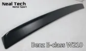Benz E-class W210 改裝 運動款 尾翼 後擾流 空力套件 ABS材質 賓士 E320 E420 E430