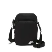 【NIKE 耐吉】側背包 斜背包 小包 運動小包 隨身小包 NK HERITAGE CROSSBODY 黑 DB0456-010