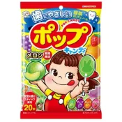 (店+)【FUJIYA 富具亞】日本 不二家 FUJIYA 牛奶妹 棒棒糖 不二家棒棒糖 紫葡萄 草莓 蜜柑 蘇打 POP棒棒糖 悠