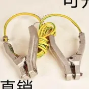 鋁合金靜電夾報警器接地線配件油罐車化工車靜電接地夾消除