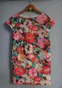 楹 ~ 正品 iROO 彩色花園 洋裝  size: 38