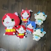 *妖怪手錶*玩偶娃娃全新二手吉胖喵浮游喵小石獅