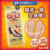 (店+)【小林製藥】【暖暖包】日本製 小白兔鞋墊式暖暖包(3雙入)10H恆溫 腳底保暖 暖足貼 寒流必備 不貼襪 出國 雪地 鞋墊暖暖包