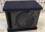 現貨 全新8吋高階隧道式音箱低音箱空音箱大瓦數重低音類JL烤漆音箱
