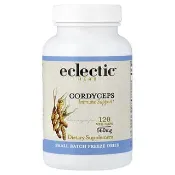 【iHerb】Eclectic Herb, 新鮮凍乾蟲草菇，560 毫克，120 粒素食膠囊
