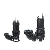 日本鶴見牌 (2HP*3“) 沉水式低揚程渦流型污物泵浦 46MM大通過粒徑 電壓三相220V/380-460V