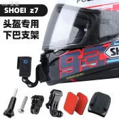 ♞,適用於shoei AGV Z7 Z8 pista/rx7x/ARAI/x14頭盔gopro10下巴支架