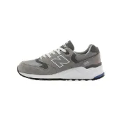(店+)【NEW BALANCE】ML999GR NB 999 舒適簡約 織物人造革豬皮 低幫 休閒城市通勤跑步鞋 男女同款 灰白