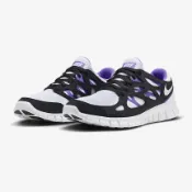 S.G NIKE Free Run 2 537732-103 白紫 透氣 休閒 運動 男鞋 慢跑鞋