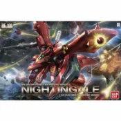 鋼普拉 eye攝影 【鋼普拉】BANDAI 機動戰士 鋼彈UC RE 1/100 MSN-04 NIGHTINGALE 夏亞 夜鶯