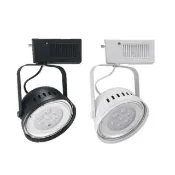 【必登堡】LED AR111 萊克碗公軌道燈 10W 4入(全電壓/黑殼/白殼/白光/黃光/自然光)