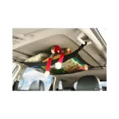 (店+)逸品汽車百貨 車頂置物網 屋頂收納網 車頂收納網 天篷置物網 雙層儲物網 固定網 置物網 網兜 置物袋 露營用品 車宿
