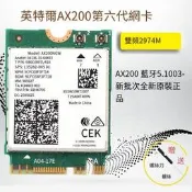 【嚴選特賣】Intel AX200/8260/7265/3160AC 雙頻臺式機PCI-E無線網卡 藍牙5.0