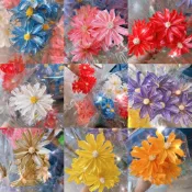 (店+)小雛菊 永生花 小濱菊 寶石蘭 木片花 捧花 畢業花束材料 乾燥花 插花 手工卡片 DIY材料 拍照 花束