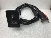 TOYOTA USB + AUX 盲塞孔 擴充線