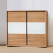 波拉 7×7尺衣櫥 7尺衣櫃 5尺衣櫃 白色烤漆衣櫃 雙色日系衣櫥 滑門衣櫃 YD米恩居家生活