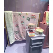 sogo來店禮 2024 sanrio 厚實絨毯 友暖心保溫杯  L'Occitane歐舒丹四輪萬用折疊購物車 四輪好推