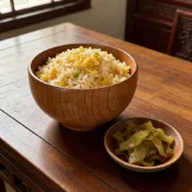 酸棗防摔中式木碗 飯碗家用 成人木質整木大號湯麪 復古木頭餐具 碗  陶瓷碗 碗盤