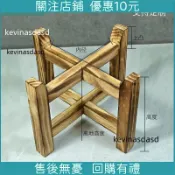 上新*台灣熱銷古法陶瓷魚缸 底座架子 水缸木腳架 花盆支架 酒罈 酒缸木架 實木支 撐架鑫盛