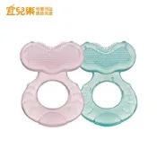 Nuby 小魚軟質固齒器-附收納盒【宜兒樂】
