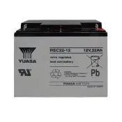 【湯淺】YUASA湯淺REC22-12 高性能密閉閥調式鉛酸電池12V22Ah(不漏液 免維護 高性能 壽命長)