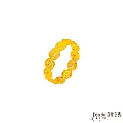 J code真愛密碼金飾 連環賺黃金女戒指