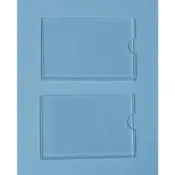 台灣製造 壓克力名牌 貼牌 U型牌 標示牌 標價牌 90X60mm 名片可放 非抽紙牌