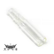 絕緣套管透明長型(母) B-3247 子彈型端子 丸型端子(母插) PVC 絕緣套管 透明 長型 圓形透明膠套