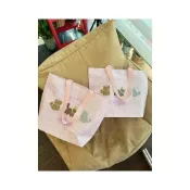 (店+)[卡通貓咪加厚塑膠手提袋]服飾店專用編織紋購物袋 禮品包裝打包袋 可印 LOGO 客製服裝手提袋