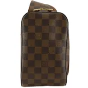 【DOKODEMO】LOUIS VUITTONGeronimos 斜背包 N51994 Damier 帆布 2004 棕色 CA1004 單肩包 拉鍊 Geronimos 男女通用 [二手]